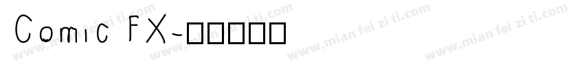 Comic FX字体转换